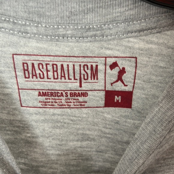 Grey Baseballism T-shirt - Picture 2 of 2
